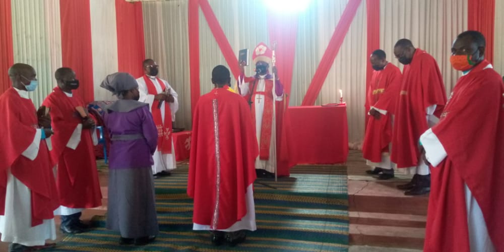 The Evangelical Lutheran Church of Malawi during Church Service
