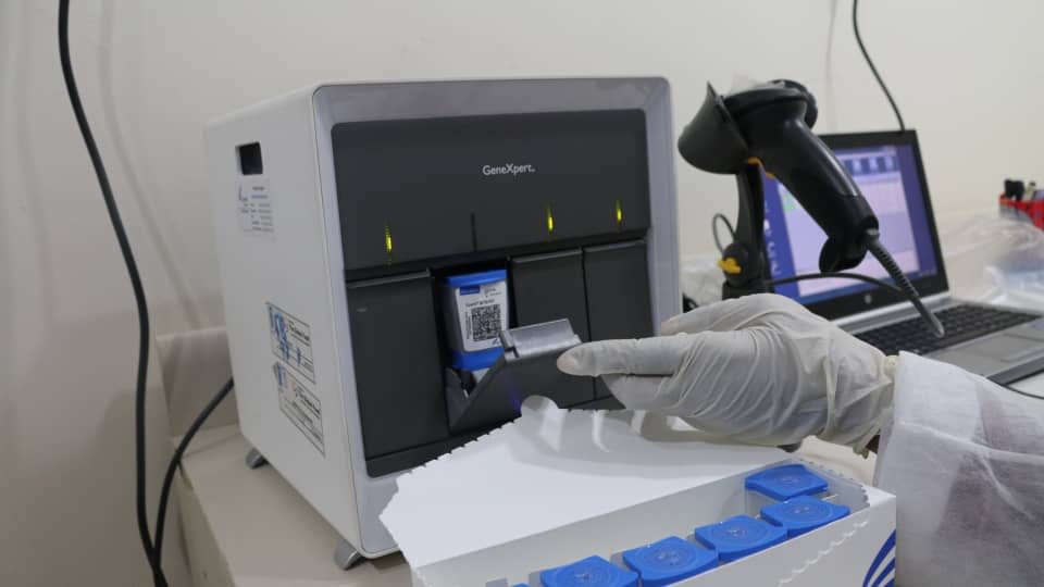 GeneXpert machine for TB diagnosis